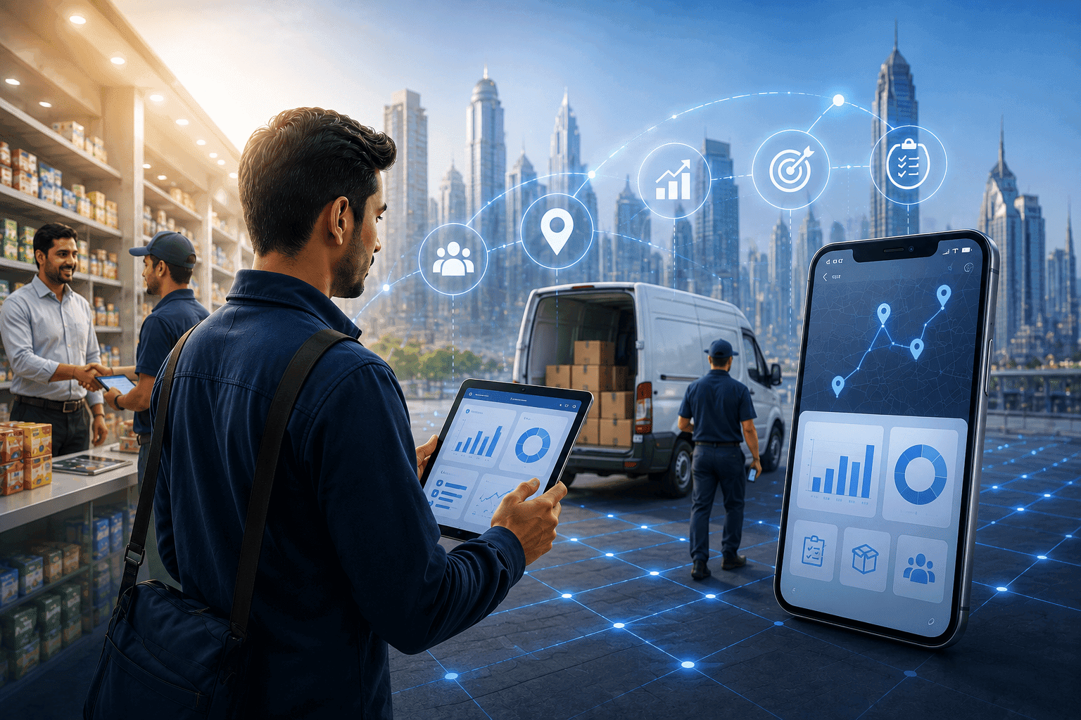 How Field Force Automation Software Increases Sales Productivity