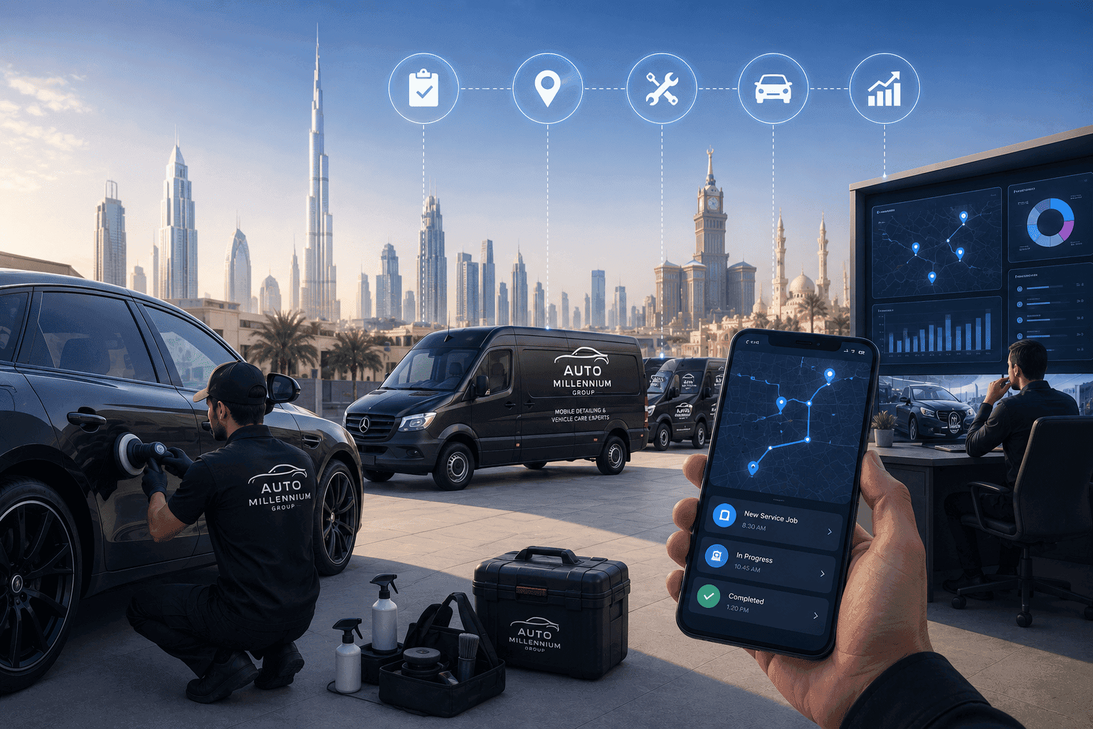 How Auto Millennium Group Digitized Field Service Operations Across the UAE & Saudi Arabia with RepProX